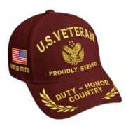 Premium Custom Name, Rank, Embroidered US Veterans Hats CPVC090702, 250th Anniversary, Gift For US Veterans, Gifts On Veterans Day. - Image 18