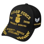Premium Custom Name, Rank, Embroidered US Veterans Hats CPVC090704, 250th Anniversary, Gift For US Veterans, Gifts On Veterans Day. - Image 13