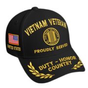 Premium Custom Name, Rank, Embroidered US Veterans Hats CPVC090704, 250th Anniversary, Gift For US Veterans, Gifts On Veterans Day. - Image 20