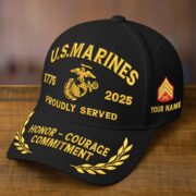 Premium Custom Name, Rank, Embroidered US Veterans Hats CPVC090704, 250th Anniversary, Gift For US Veterans, Gifts On Veterans Day. - Image 11