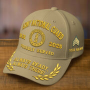Premium Custom Name, Rank, Embroidered US Veterans Hats CPVC090702, 250th Anniversary, Gift For US Veterans, Gifts On Veterans Day. - Image 5