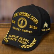 Premium Custom Name, Rank, Embroidered US Veterans Hats CPVC090704, 250th Anniversary, Gift For US Veterans, Gifts On Veterans Day. - Image 5