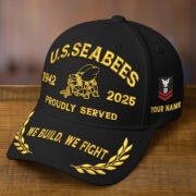 Premium Custom Name, Rank, Embroidered US Veterans Hats CPVC090704, 250th Anniversary, Gift For US Veterans, Gifts On Veterans Day. - Image 9