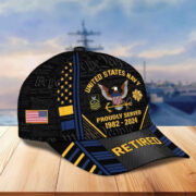 Premium US Navy Retired Cap CPVC140711 - Image 2