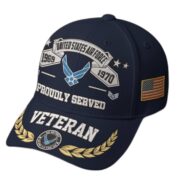 Premium Embroidered US Veterans Hats BPHN080711, Custom Rank & Years Of Sevice, Gift for US Veterans, Gift on Veterans Day - Image 13