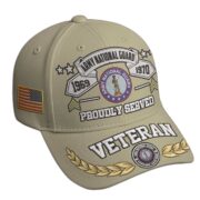 Premium Embroidered US Veterans Hats BPHN080711, Custom Rank & Years Of Sevice, Gift for US Veterans, Gift on Veterans Day - Image 4
