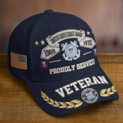 Premium Embroidered US Veterans Hats BPHN080711, Custom Rank & Years Of Sevice, Gift for US Veterans, Gift on Veterans Day - Image 14