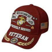 Premium Embroidered US Veterans Hats BPHN080711, Custom Rank & Years Of Sevice, Gift for US Veterans, Gift on Veterans Day - Image 11