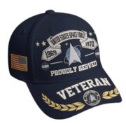 Premium Embroidered US Veterans Hats BPHN080711, Custom Rank & Years Of Sevice, Gift for US Veterans, Gift on Veterans Day - Image 16
