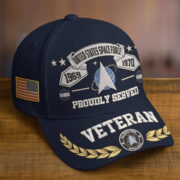 Premium Embroidered US Veterans Hats BPHN080711, Custom Rank & Years Of Sevice, Gift for US Veterans, Gift on Veterans Day - Image 16