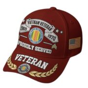 Premium Embroidered US Veterans Hats BPHN080711, Custom Rank & Years Of Sevice, Gift for US Veterans, Gift on Veterans Day - Image 21