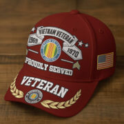 Premium Embroidered US Veterans Hats BPHN080711, Custom Rank & Years Of Sevice, Gift for US Veterans, Gift on Veterans Day - Image 21