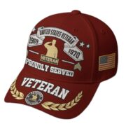 Premium Embroidered US Veterans Hats BPHN080711, Custom Rank & Years Of Sevice, Gift for US Veterans, Gift on Veterans Day - Image 19
