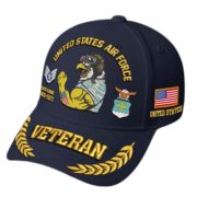 Premium Embroidered US Veterans Hats CPVC090703, Custom Name, Rank & Years Of Sevice, Gift for US Veterans, Gift on Veterans Day - Image 13