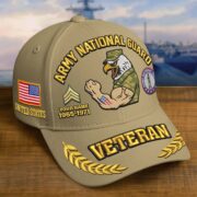 Premium Embroidered US Veterans Hats CPVC090703, Custom Name, Rank & Years Of Sevice, Gift for US Veterans, Gift on Veterans Day - Image 4
