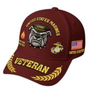 Premium Embroidered US Veterans Hats CPVC090703, Custom Name, Rank & Years Of Sevice, Gift for US Veterans, Gift on Veterans Day - Image 11