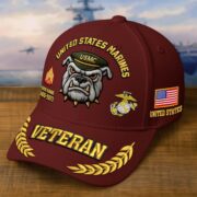 Premium Embroidered US Veterans Hats CPVC090703, Custom Name, Rank & Years Of Sevice, Gift for US Veterans, Gift on Veterans Day - Image 11