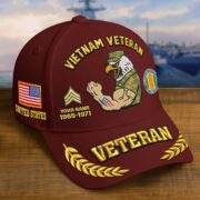 Premium Embroidered US Veterans Hats CPVC090703, Custom Name, Rank & Years Of Sevice, Gift for US Veterans, Gift on Veterans Day - Image 20