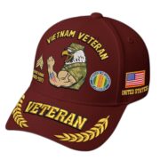 Premium Embroidered US Veterans Hats CPVC090703, Custom Name, Rank & Years Of Sevice, Gift for US Veterans, Gift on Veterans Day - Image 21