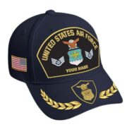 Premium Embroidered US Veterans Hats BPHN150712, Custom Name & Rank, Gifts for US Veterans, Gifts on Veterans Day - Image 12