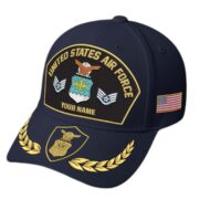 Premium Embroidered US Veterans Hats BPHN150712, Custom Name & Rank, Gifts for US Veterans, Gifts on Veterans Day - Image 13