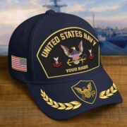 Premium Embroidered US Veterans Hats BPHN150712, Custom Name & Rank, Gifts for US Veterans, Gifts on Veterans Day - Image 6