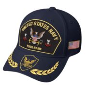 Premium Embroidered US Veterans Hats BPHN150712, Custom Name & Rank, Gifts for US Veterans, Gifts on Veterans Day - Image 7