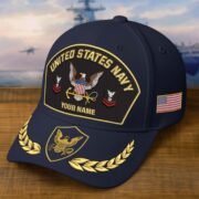 Premium Embroidered US Veterans Hats BPHN150712, Custom Name & Rank, Gifts for US Veterans, Gifts on Veterans Day - Image 7
