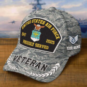 Premium Embroidered US Veterans Hats CPVC150701, 250th Anniversary, Custom Name & Rank, Gifts For US Veterans, Gifts On Veterans Day. - Image 19