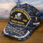 Premium Embroidered US Veterans Hats CPVC150701, 250th Anniversary, Custom Name & Rank, Gifts For US Veterans, Gifts On Veterans Day. - Image 13