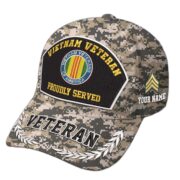 Premium Embroidered US Veterans Hats CPVC150701, 250th Anniversary, Custom Name & Rank, Gifts For US Veterans, Gifts On Veterans Day. - Image 27