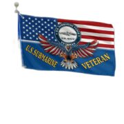 Premium US Submarine Grommet Flag CPVC230710, Best Gifts On Father's Day, Independence Day, Veterans Day.