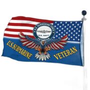 Premium US Submarine Grommet Flag CPVC230710, Best Gifts On Father's Day, Independence Day, Veterans Day. - Image 2