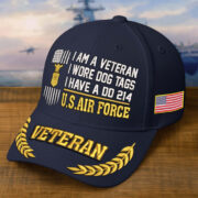 Premium Embroidered US Veterans Hats BPHN170711, Gifts for US Veterans, Gifts on Veterans Day - Image 13