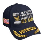 Premium Embroidered US Veterans Hats BPHN170711, Gifts for US Veterans, Gifts on Veterans Day - Image 6