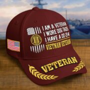 Premium Embroidered US Veterans Hats BPHN170711, Gifts for US Veterans, Gifts on Veterans Day - Image 20