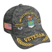 Premium Embroidered US Veterans Hats BPHN160712, Custom Name, Rank & Year, Gifts for US Veterans, Gifts on Veterans Day - Image 18