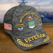 Premium Embroidered US Veterans Hats BPHN160712, Custom Name, Rank & Year, Gifts for US Veterans, Gifts on Veterans Day - Image 18