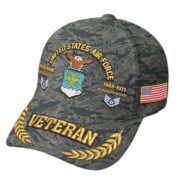 Premium Embroidered US Veterans Hats BPHN160712, Custom Name, Rank & Year, Gifts for US Veterans, Gifts on Veterans Day - Image 19