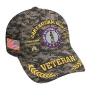 Premium Embroidered US Veterans Hats BPHN160712, Custom Name, Rank & Year, Gifts for US Veterans, Gifts on Veterans Day - Image 6