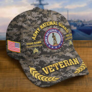 Premium Embroidered US Veterans Hats BPHN160712, Custom Name, Rank & Year, Gifts for US Veterans, Gifts on Veterans Day - Image 6