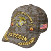 Premium Embroidered US Veterans Hats BPHN160712, Custom Name, Rank & Year, Gifts for US Veterans, Gifts on Veterans Day - Image 17