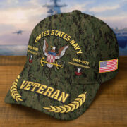 Premium Embroidered US Veterans Hats BPHN160712, Custom Name, Rank & Year, Gifts for US Veterans, Gifts on Veterans Day - Image 11