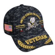 Premium Embroidered US Veterans Hats BPHN160712, Custom Name, Rank & Year, Gifts for US Veterans, Gifts on Veterans Day - Image 12