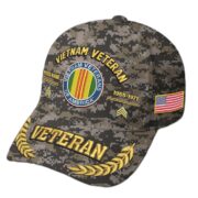 Premium Embroidered US Veterans Hats BPHN160712, Custom Name, Rank & Year, Gifts for US Veterans, Gifts on Veterans Day - Image 27