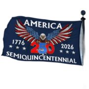 Premium 250th Anniversary US Grommet Flag VPVC120006, Gifts For US Veteran, Best Gifts On Father's Day, Veterans Day. - Image 3