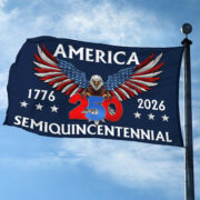 Premium 250th Anniversary US Grommet Flag VPVC120006, Gifts For US Veteran, Best Gifts On Father's Day, Veterans Day. - Image 3