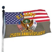 Premium 250th Anniversary Of The Army Grommet Flag VPVC120024, Gifts For Army Veteran, Best Gifts On Father's Day, Veterans Day. - Image 2