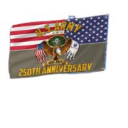 Premium 250th Anniversary Of The Army Grommet Flag VPVC120024, Gifts For Army Veteran, Best Gifts On Father's Day, Veterans Day. - Image 3