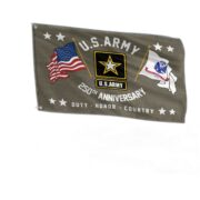 Premium 250th Anniversary Of The Army Grommet Flag VPVC120049, Gifts For Army Veteran, Best Gifts On Father's Day, Veterans Day.
